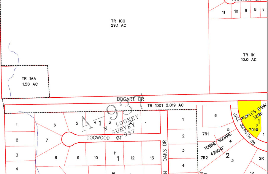 5712 Colleyville Blvd, Colleyville, TX à vendre - Plan cadastral - Image 1 de 1