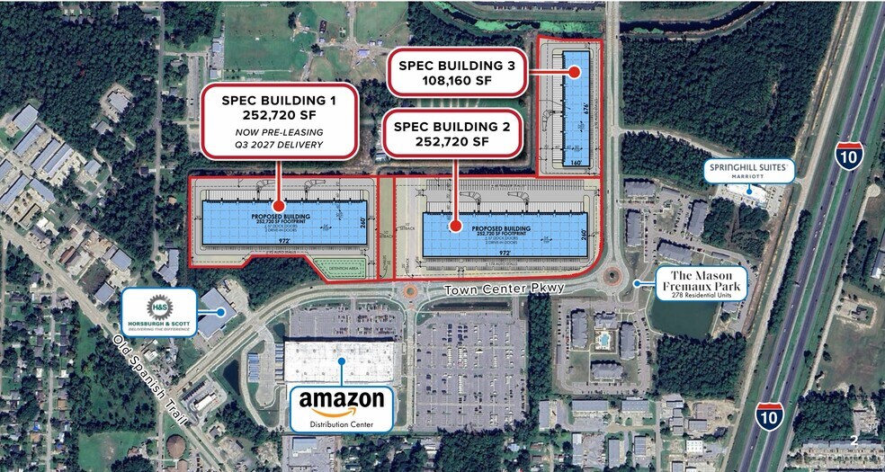 1501 Town Center Pky, Slidell, LA à louer - Plan de site - Image 2 de 3