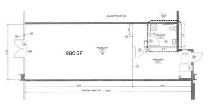 131 E Katella Ave, Anaheim, CA à louer Plan d’étage- Image 1 de 1