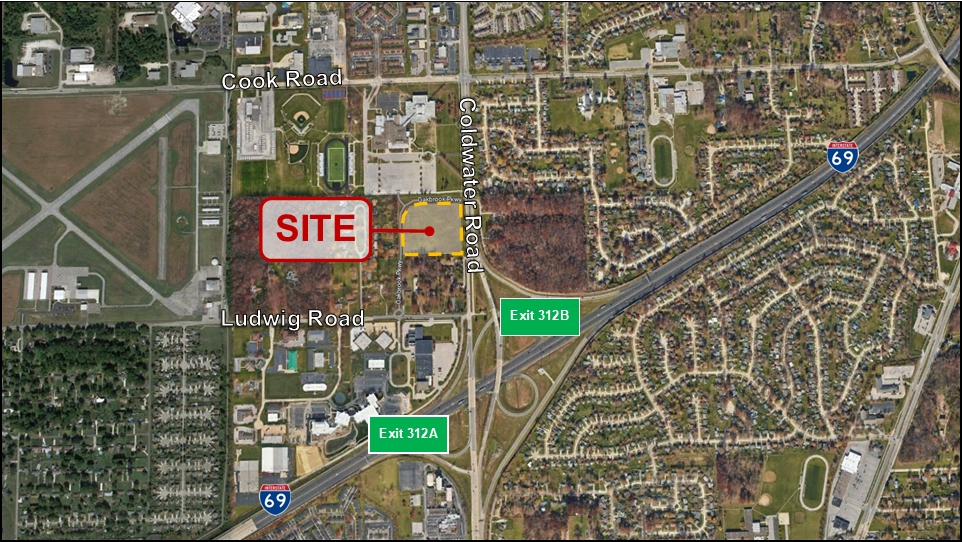 6901 Coldwater rd, Fort Wayne, IN à vendre Photo principale- Image 1 de 3