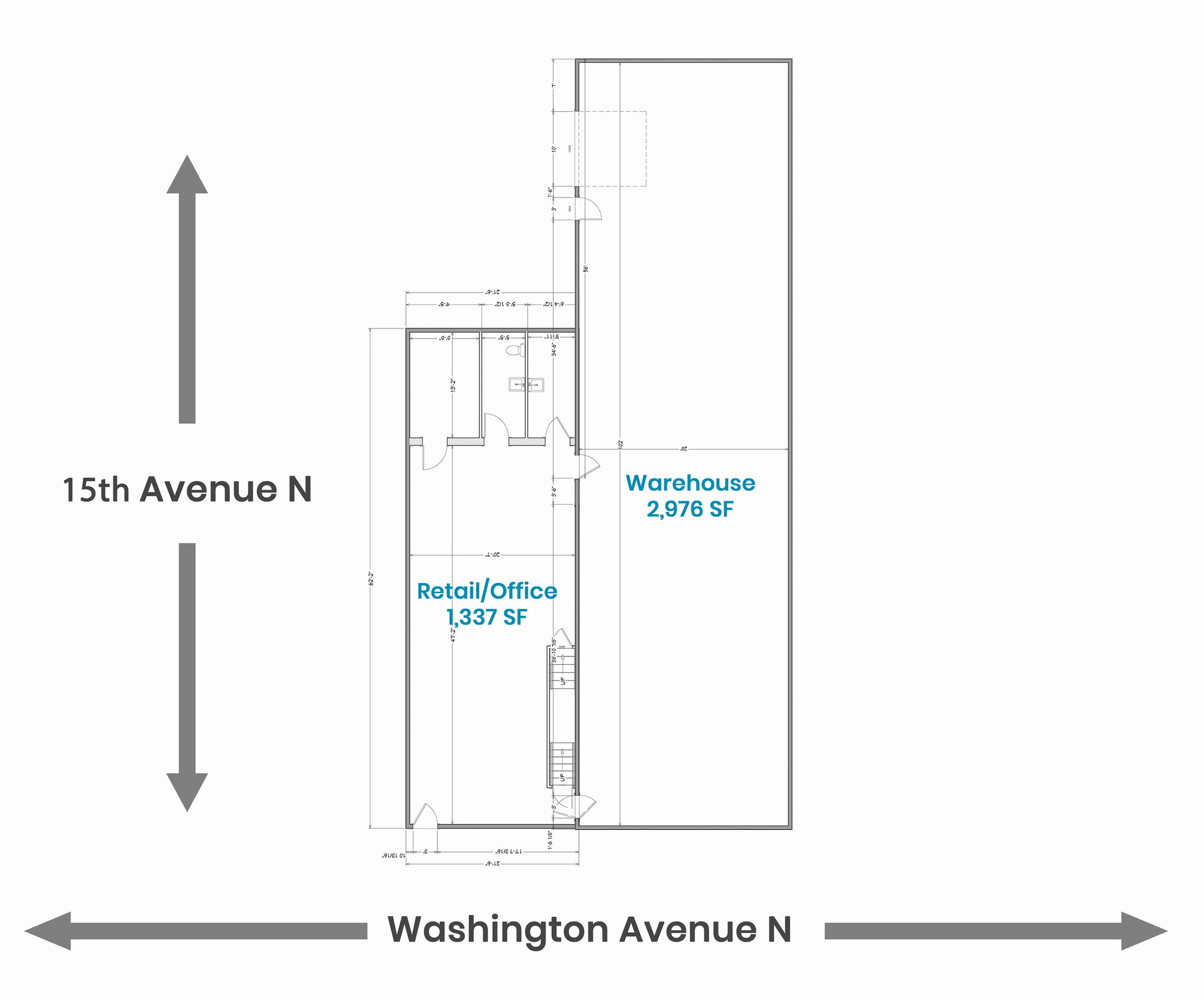 1501 N Washington Ave, Minneapolis, MN for sale Interior Photo- Image 1 of 1
