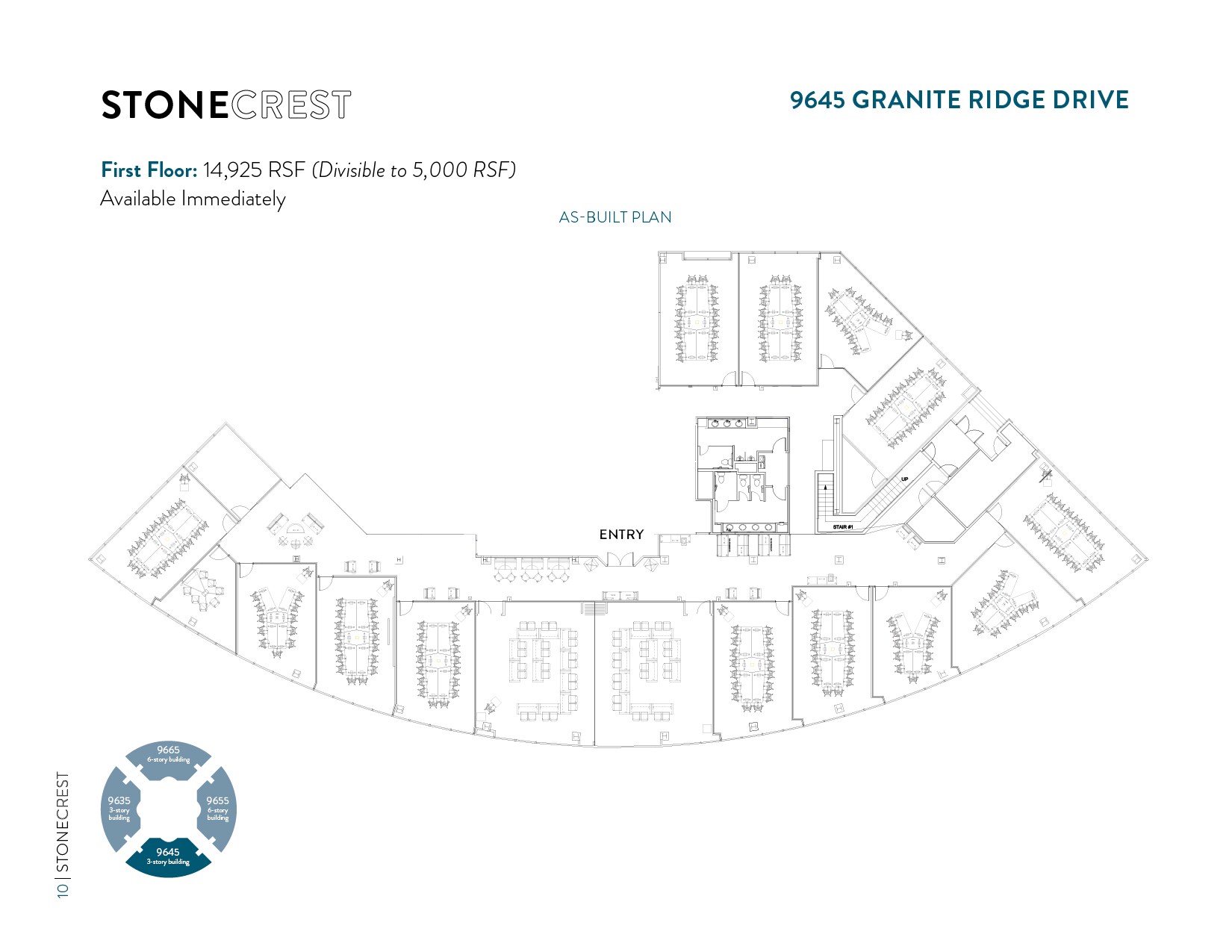 9655 Granite Ridge Dr, San Diego, CA for lease Floor Plan- Image 1 of 1
