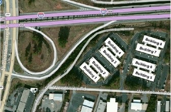 25 Woods Lake Rd, Greenville, SC - Aerial  map view - Image1