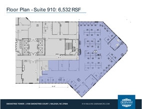 3100 Smoketree Ct, Raleigh, NC à louer Plan d’étage- Image 2 de 2
