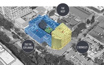 248-264 The Esplanade, Toronto, ON à louer Plan de site- Image 2 de 2