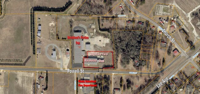 Plus de détails pour 7139 Powell St, Wade, NC - Industriel à louer