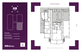 1415 W Diehl Rd, Naperville, IL à louer Plan d’étage- Image 1 de 1