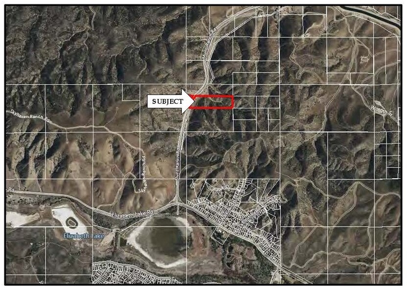 Munz Ranch Rd, Lake Hughes, CA for sale - Aerial - Image 2 of 3