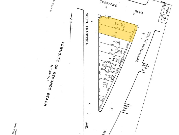 400-414 Torrance Blvd, Redondo Beach, CA à louer - Plan cadastral - Image 2 de 7