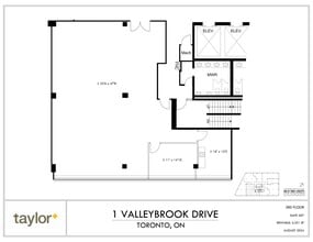 1 Valleybrook Dr, Toronto, ON à louer Plan de site- Image 1 de 1