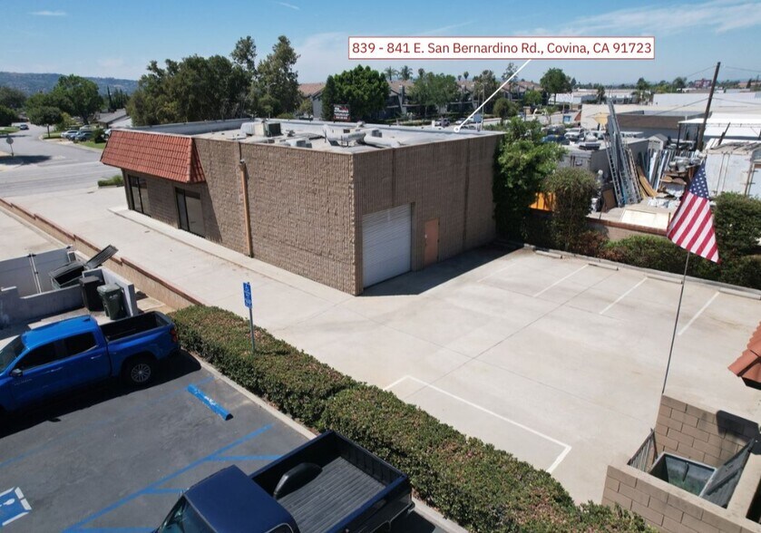 839-841 E San Bernardino Rd, Covina, CA à vendre - Photo du bâtiment - Image 2 de 11