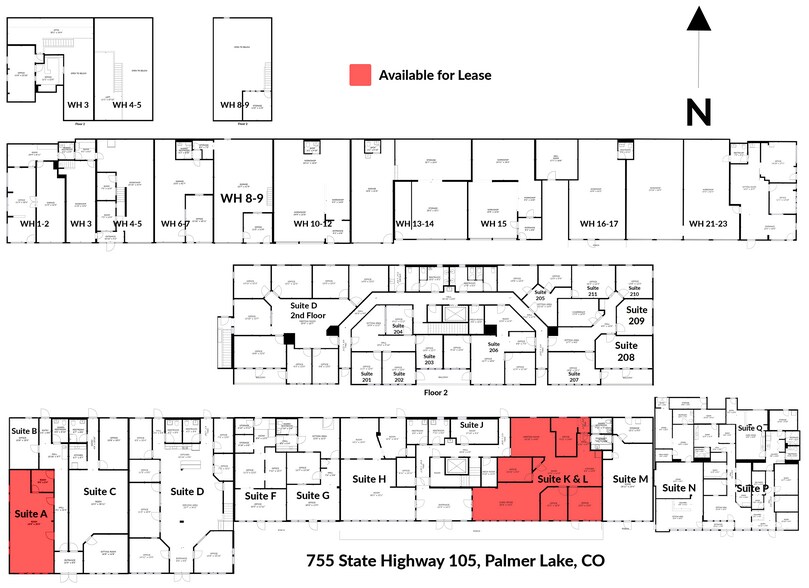 755 Highway 105, Palmer Lake, CO à louer - Plan d’étage - Image 2 de 8