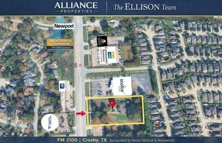 Plus de détails pour 6116 FM 2100, Crosby, TX - Terrain à vendre