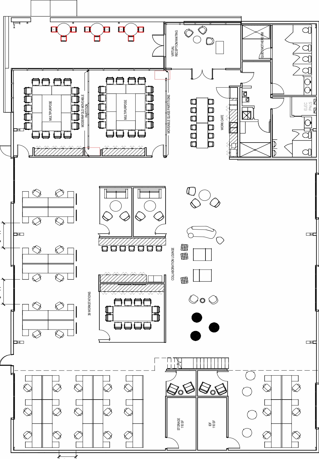 2803 Manor Rd, Austin, TX for lease Floor Plan- Image 1 of 1