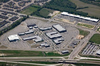 4615 S Houston Levee Rd, Collierville, TN - Aerial  map view
