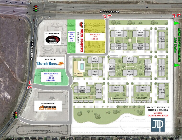 SEC Woodmen & Marksheffel Rd, Colorado Springs, CO for sale - Building Photo - Image 2 of 4