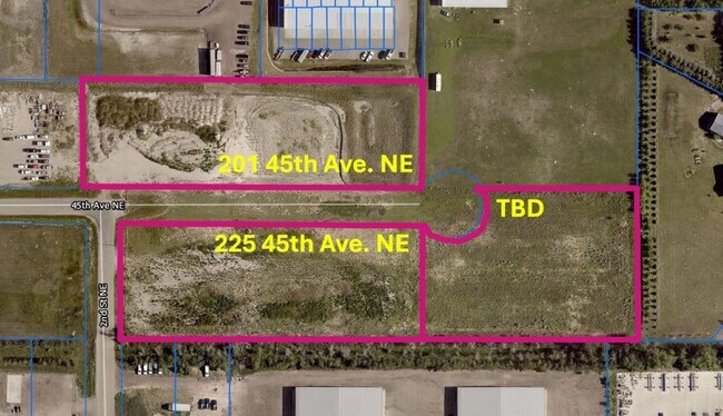Plus de détails pour 201 & 225 45th Ave, Minot, ND - Terrain à vendre