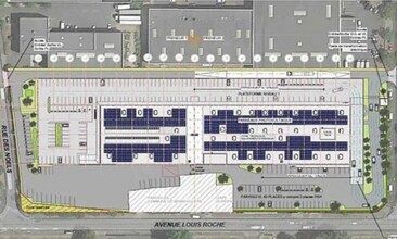 Industriel dans Gennevilliers à louer Plan de site- Image 2 de 2