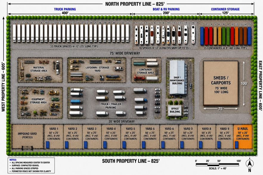 4900 Central Ave, Chattanooga, TN for lease - Site Plan - Image 1 of 3