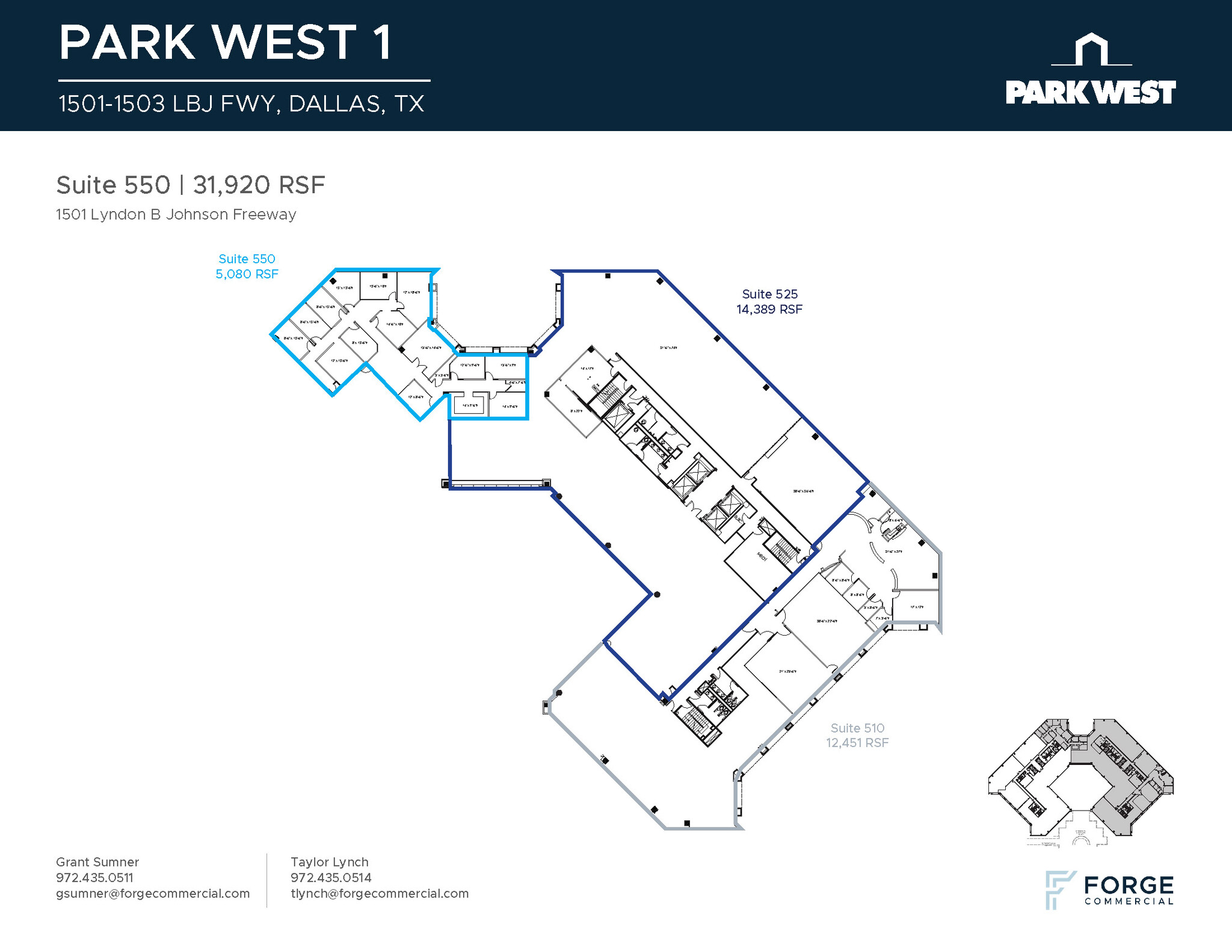 1501-1507 Lyndon B Johnson Fwy, Dallas, TX for lease Floor Plan- Image 1 of 1