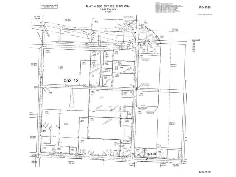 950 Seneca Rd, Eugene, OR à louer - Plan cadastral - Image 3 de 10