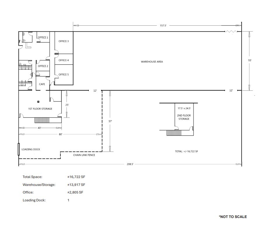 5455 E La Palma Ave, Anaheim, CA à louer Plan d’étage- Image 1 de 5