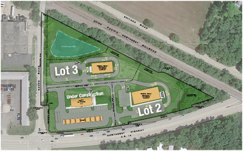 Route 14 Hwy, Crystal Lake, IL - aerial  map view