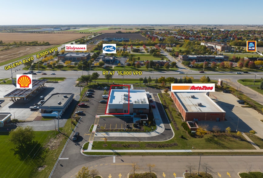 421 N Route 47, Sugar Grove, IL à louer - Photo du bâtiment - Image 2 de 3