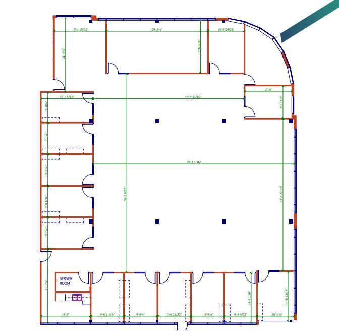 6025 11th St SE, Calgary, AB for lease Floor Plan- Image 1 of 1