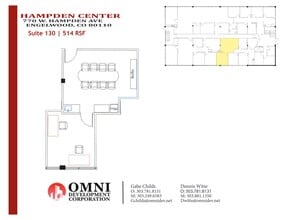 750 W Hampden Ave, Englewood, CO for lease Site Plan- Image 1 of 1