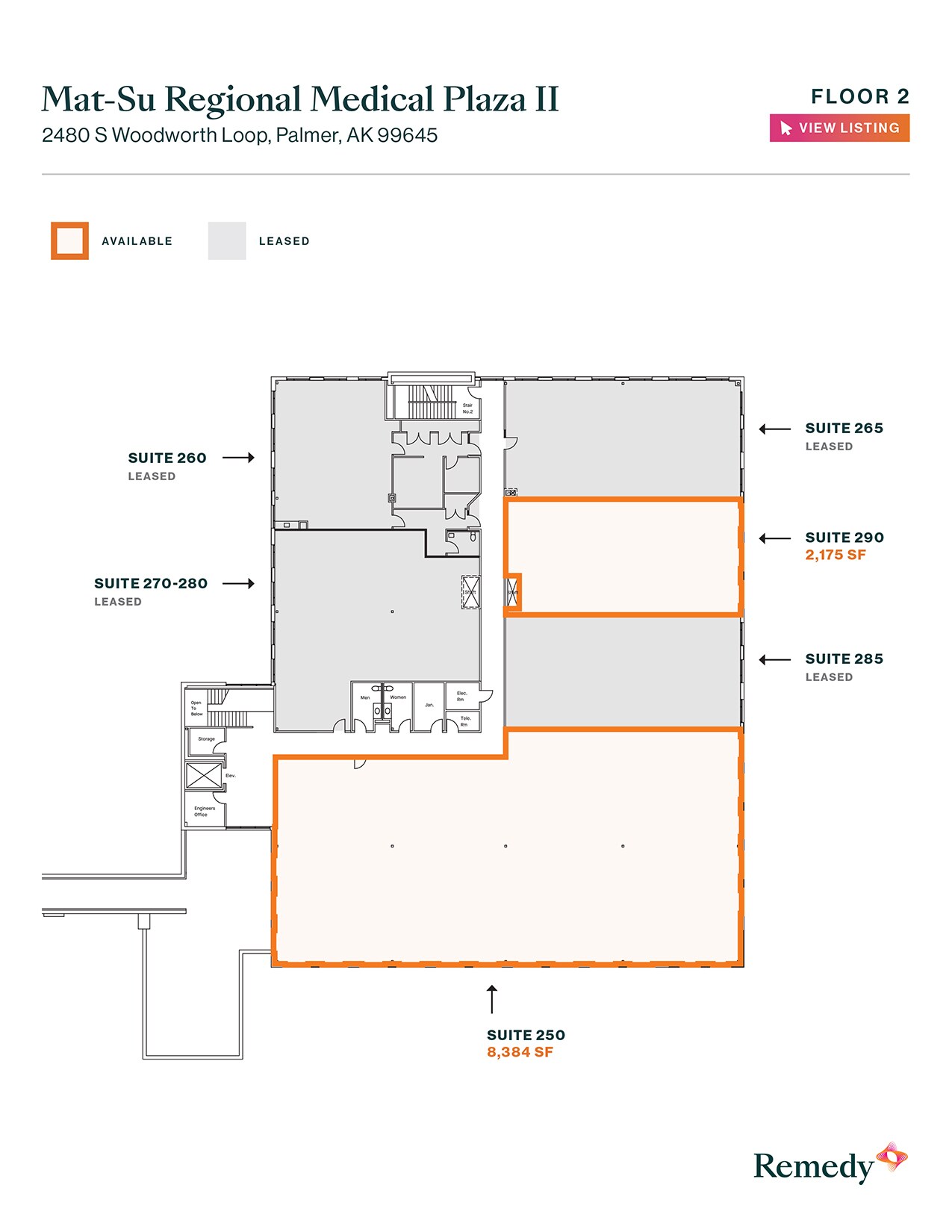 2480 S Woodworth Loop, Palmer, AK for lease Floor Plan- Image 1 of 1
