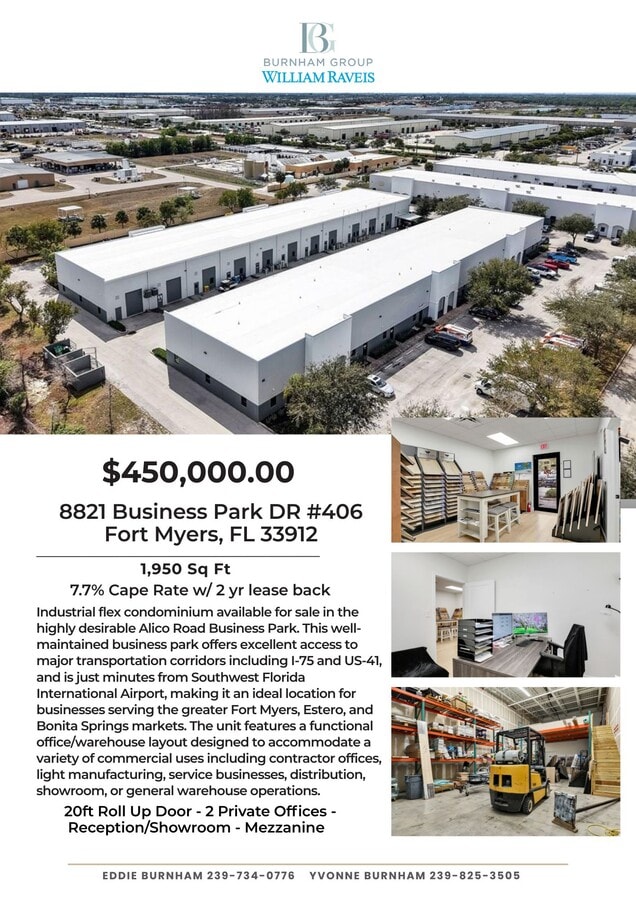 8821 Business Park Dr, Fort Myers, FL 33912 - Unité 406 -  - Photo intérieure - Image 1 of 1