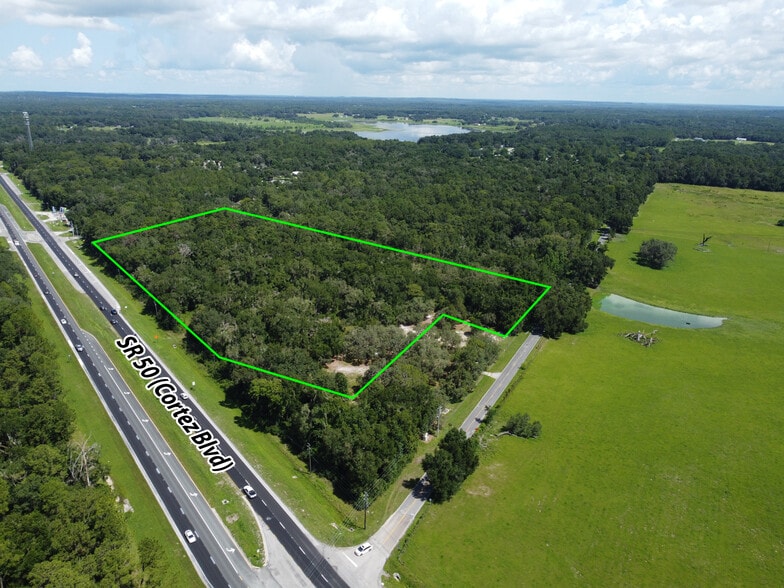 25247 Cortez Blvd, Brooksville, FL for sale - Aerial - Image 2 of 4