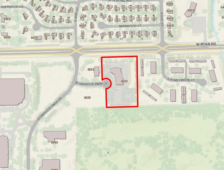 4202 W Oakwood Park Ct, Franklin, WI à louer - Plan cadastral - Image 1 de 1