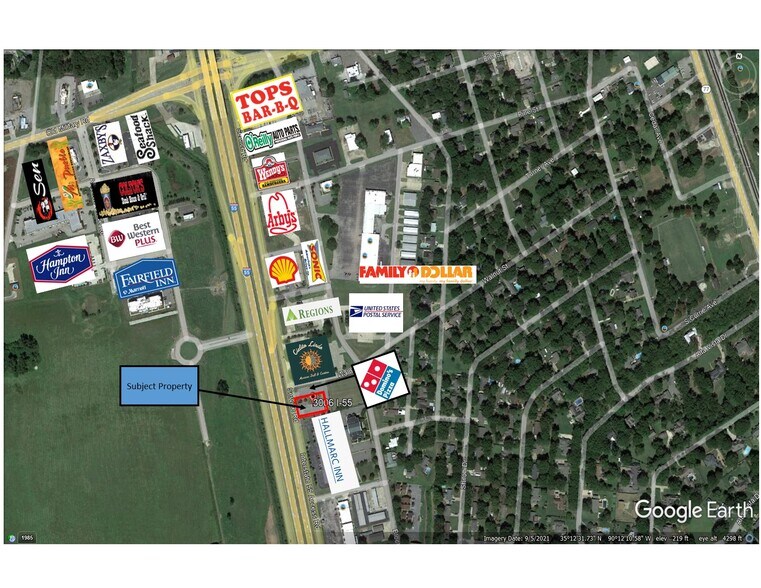 3006 I-55 Service Rd, Marion, AR à louer - Photo du bâtiment - Image 1 de 4