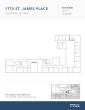 1775 St James Pl, Houston, TX for lease Floor Plan- Image 1 of 1