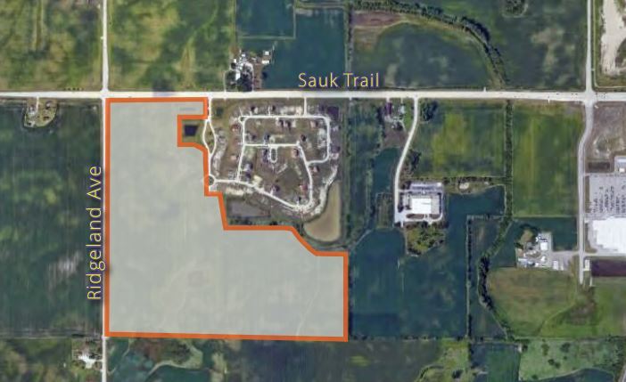 Sauk Trail & Ridgeland Ave, Richton Park, IL à vendre - Photo du bâtiment - Image 3 de 4