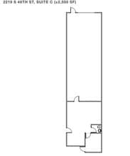 2105 S 48th St, Tempe, AZ for lease Floor Plan- Image 1 of 1