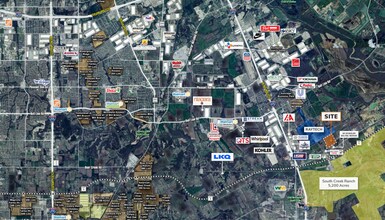 1100 Patrick Pike Rd, Wilmer, TX - AERIAL  map view