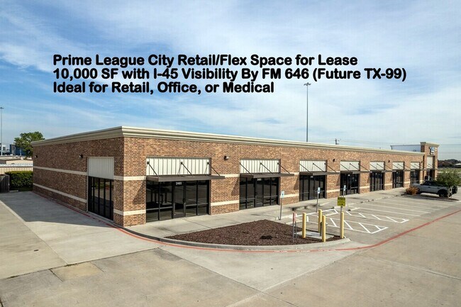 Plus de détails pour 2403 Gulf Fwy S, League City, TX - Commerce de détail à louer