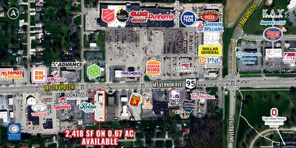 1207 Mount Vernon Ave, Marion, OH - Aerial  map view - Image1