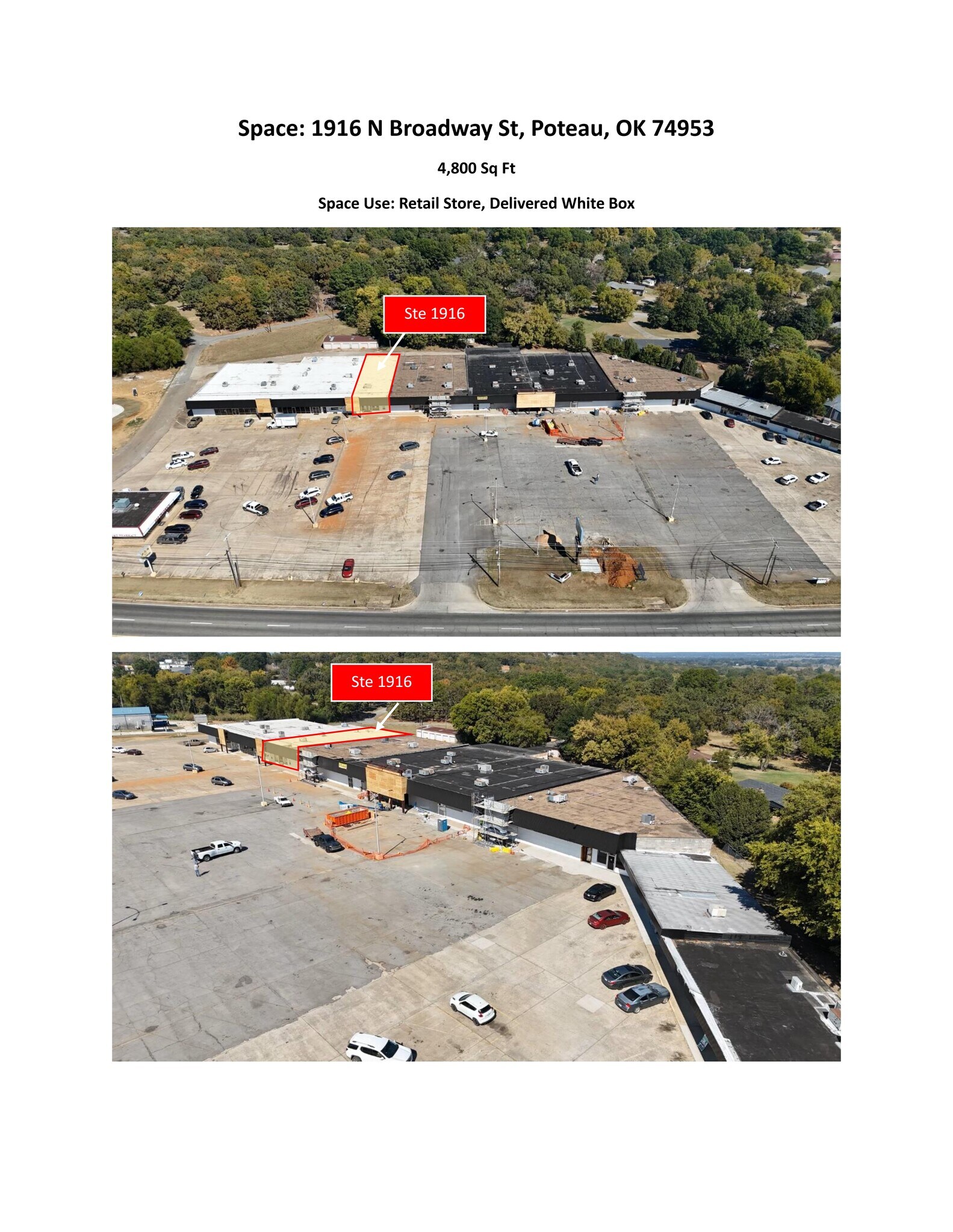 N Broadway, Poteau, OK à louer Plan de site- Image 1 de 4