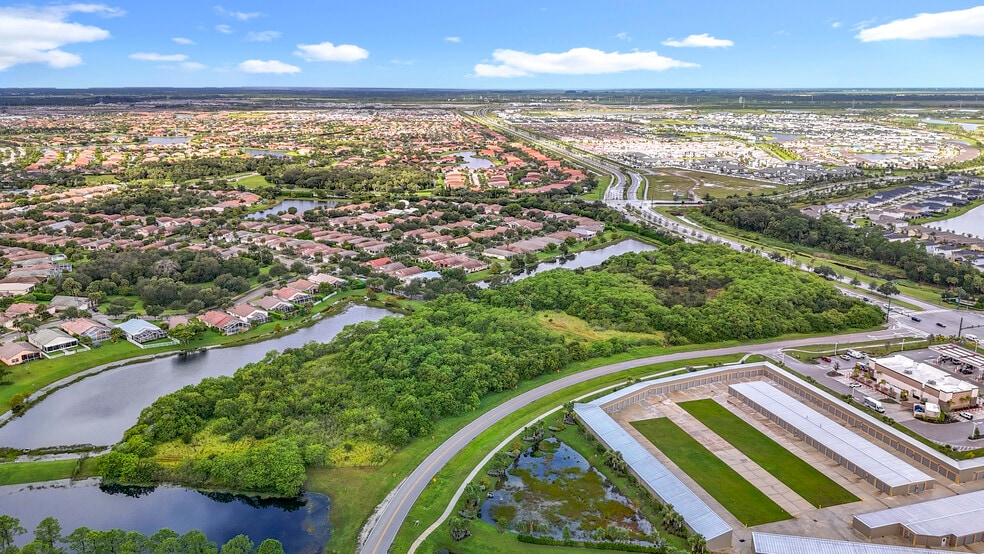 SWC of Crosstown Parkway & SW Fairgreen Road, Port Saint Lucie, FL for sale - Aerial - Image 2 of 6