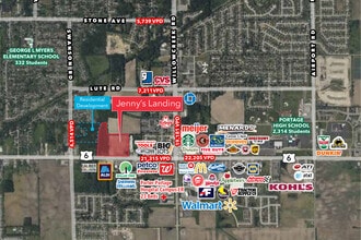 5740 US-6, Portage, IN - AERIAL  map view
