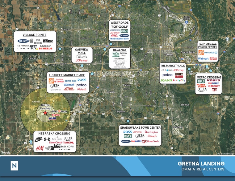 192nd St, Gretna, NE for sale - Aerial - Image 3 of 15