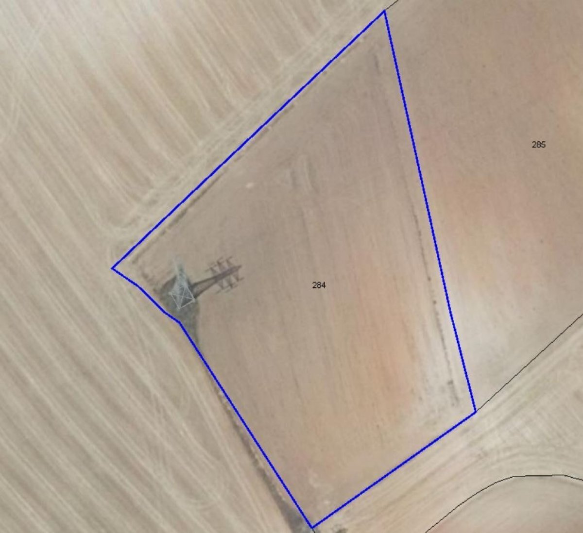 Terrain dans Salamanca, Salamanca à louer Plan de site- Image 1 de 2