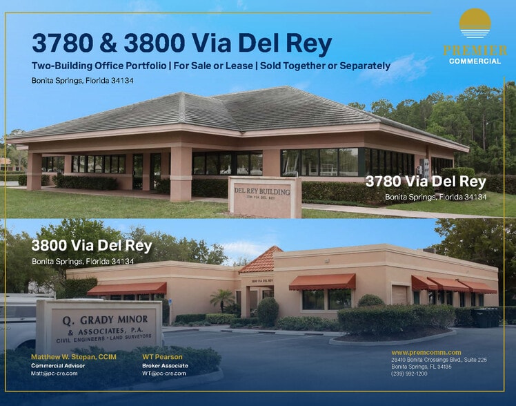 3780 Via Del Rey, Bonita Springs, FL for lease - Building Photo - Image 1 of 3