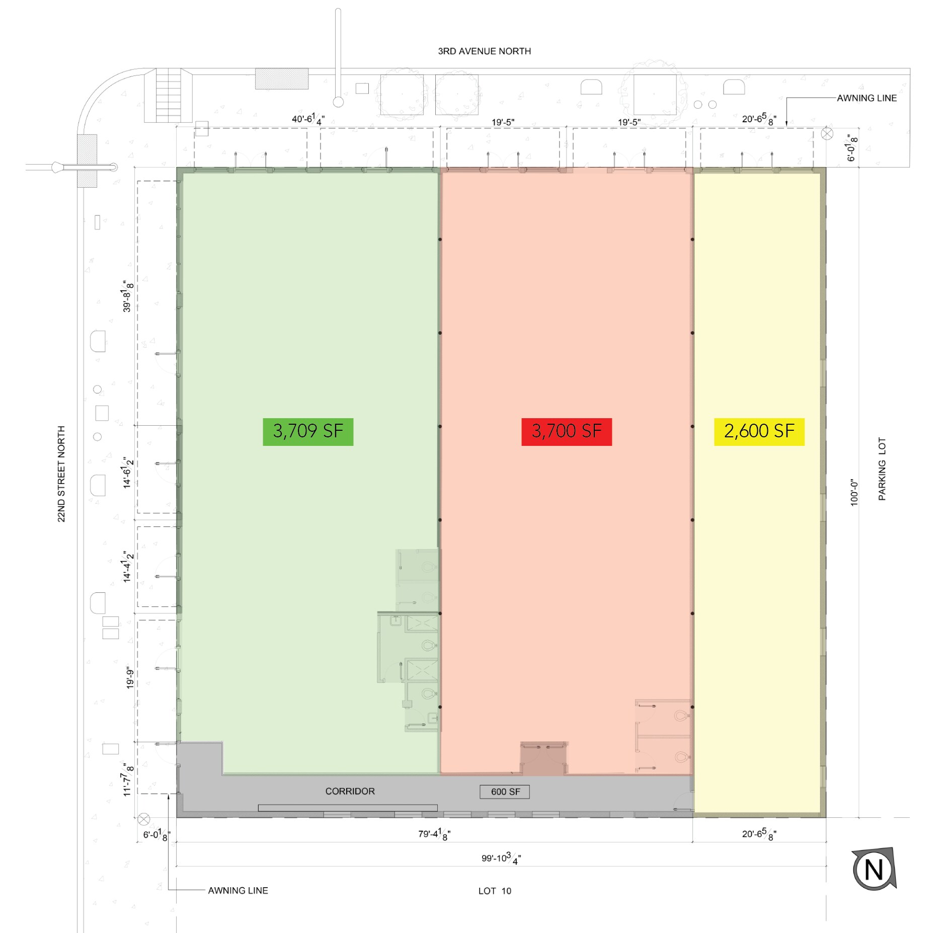 2203-2209 Third Ave N, Birmingham, AL for lease Floor Plan- Image 1 of 1