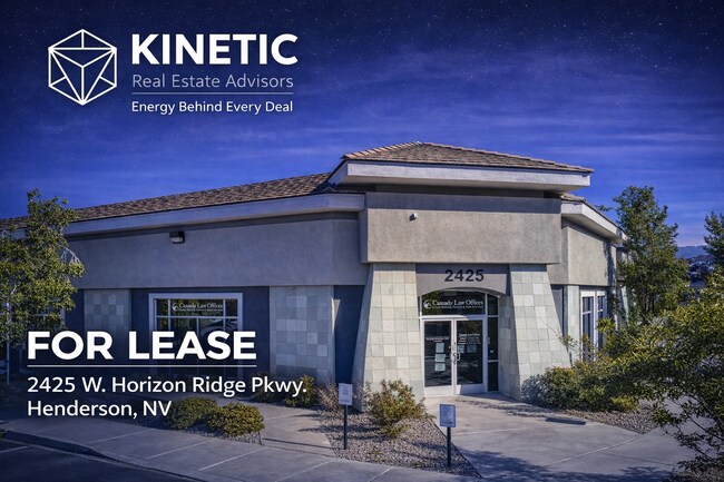 Plus de détails pour 2425 W Horizon Ridge Pky, Henderson, NV - Bureau à louer