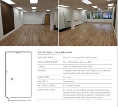 10122 124th St, Edmonton, AB à louer Plan d’étage- Image 1 de 1